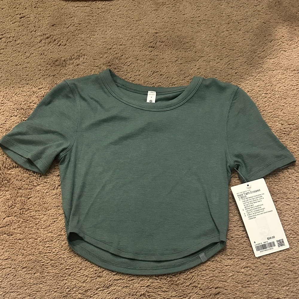 Lululemon Hold Tight Cropped T-Shirt